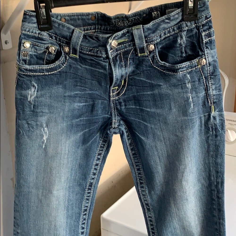 Miss Me capris.